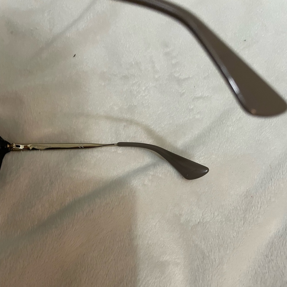 Beautiful Prada Black and Gold Sunglasses - Picture 10 of 14